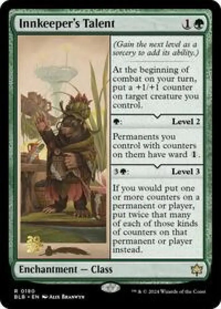 Innkeeper's Talent (180) [Prerelease Cards]