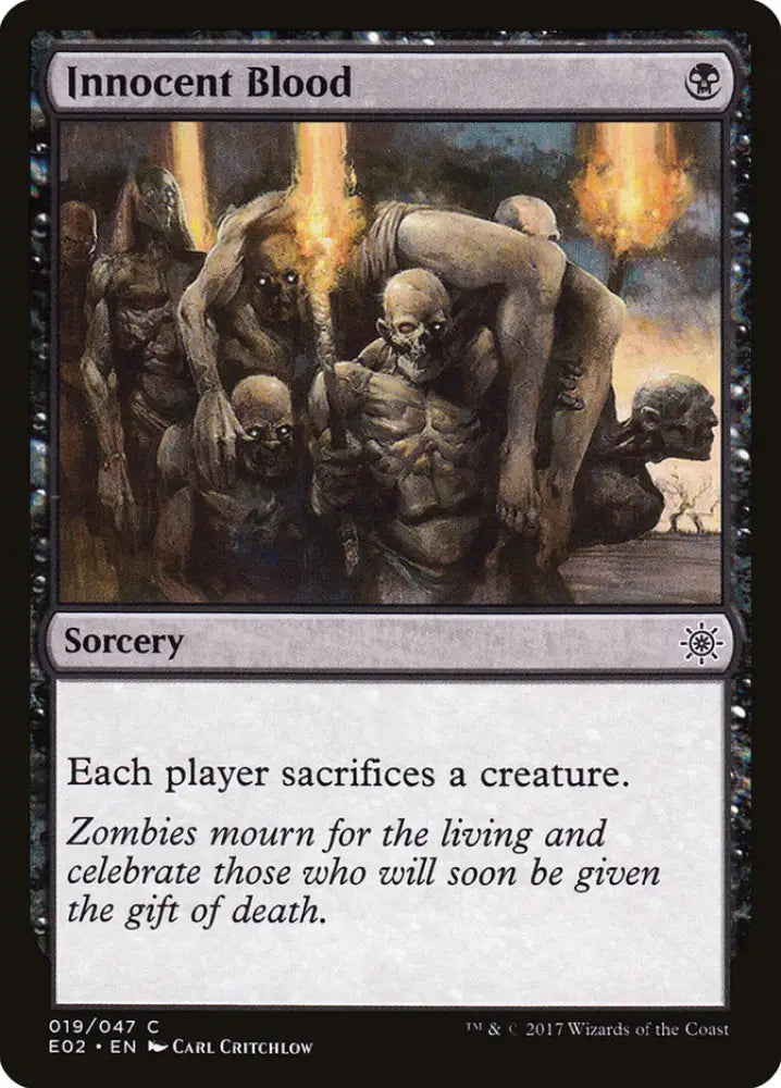 Innocent Blood [Explorers of Ixalan] - MTG Single