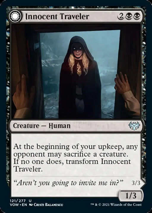 Innocent Traveler // Malicious Invader [Innistrad: Crimson Vow] - MTG Single