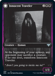 Innocent Traveler // Malicious Invader [Innistrad: Double Feature] - MTG Single