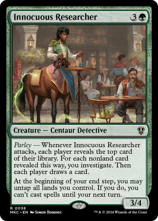 Innocuous Researcher [Murders at Karlov Manor Commander] - MTG Single