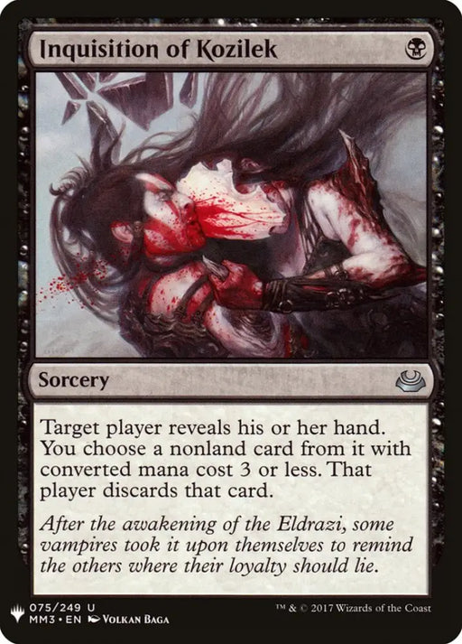 Inquisition of Kozilek [Mystery Booster] - MTG Single