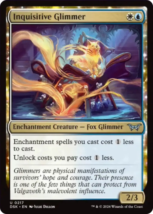 Inquisitive Glimmer [Duskmourn: House of Horror] - MTG Single