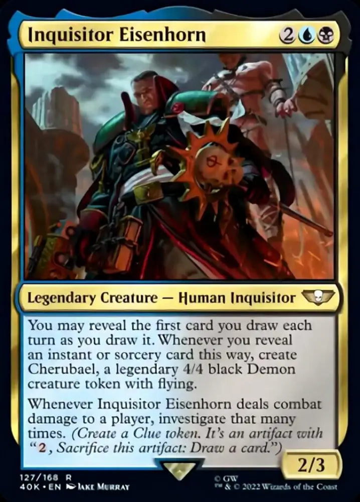 Inquisitor Eisenhorn [Warhammer 40,000] - MTG Single