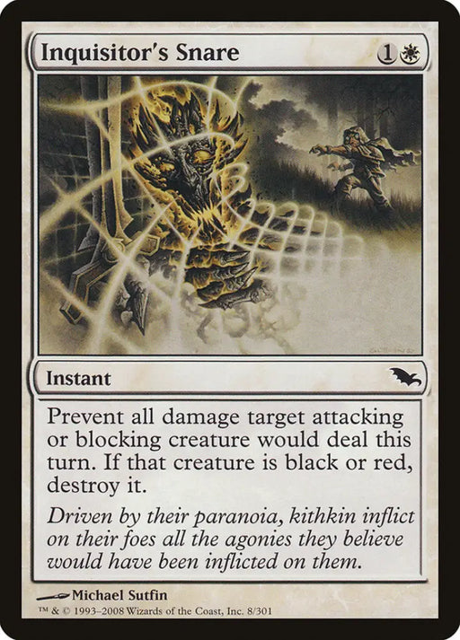 Inquisitor’s Snare [Shadowmoor] - MTG Single
