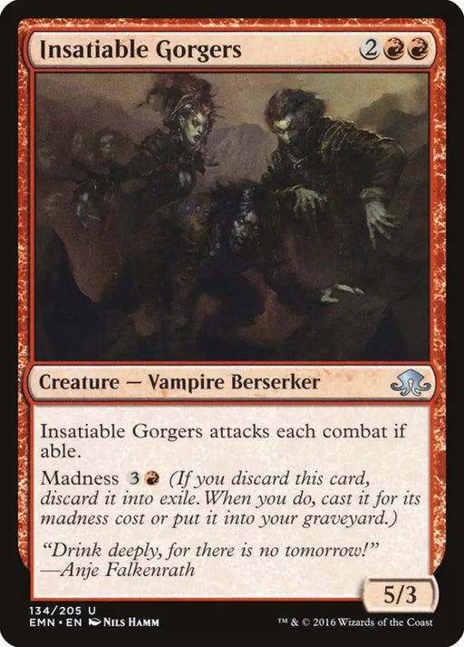 Insatiable Gorgers [Eldritch Moon] - MTG Single