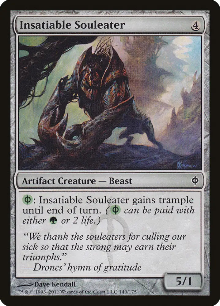 Insatiable Souleater [New Phyrexia] - MTG Single