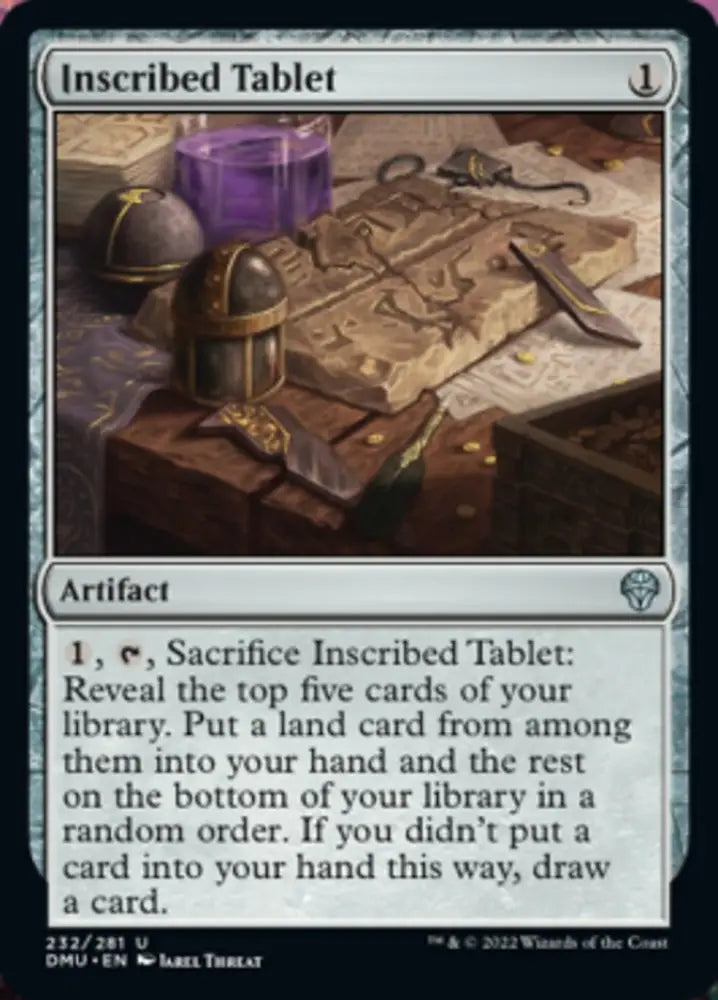 Inscribed Tablet [Dominaria United] - MTG Single