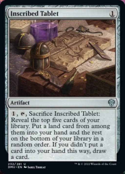 Inscribed Tablet [Dominaria United] - MTG Single