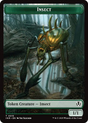 Insect // Spider Double-Sided Token [Innistrad Remastered Tokens] - MTG Single