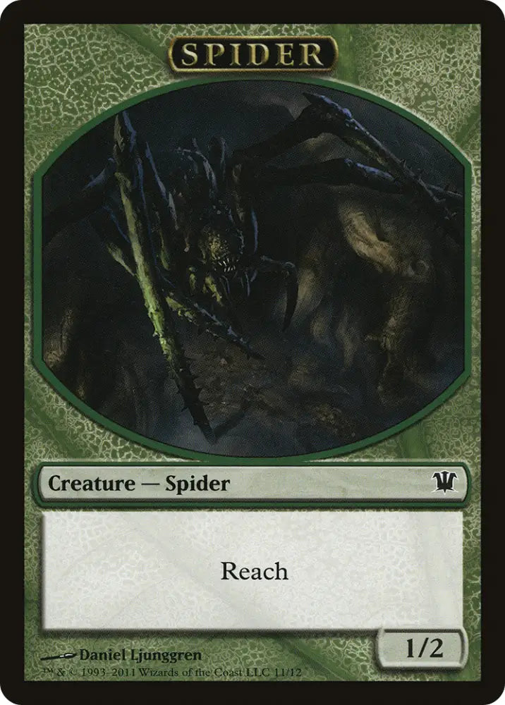 Insect // Spider Double-Sided Token [Innistrad Remastered Tokens] - MTG Single