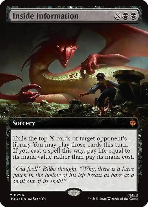 Inside Information (Extended Art) (296) [The Hobbit]