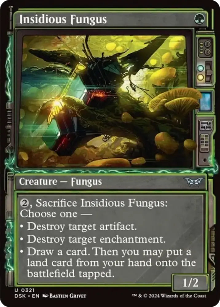 Insidious Fungus (Showcase) [Duskmourn: House of Horror] - MTG Single
