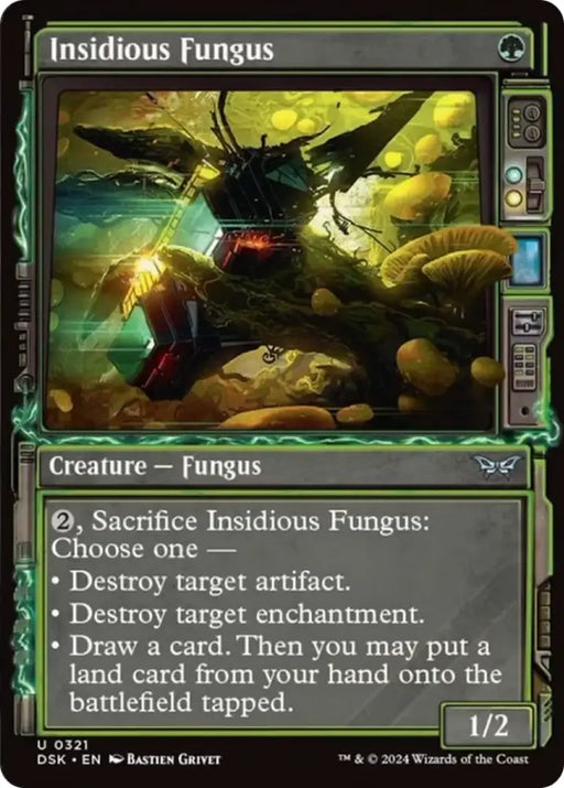 Insidious Fungus (Showcase) [Duskmourn: House of Horror] - MTG Single