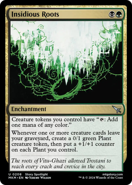 Insidious Roots [Murders at Karlov Manor] - MTG Single