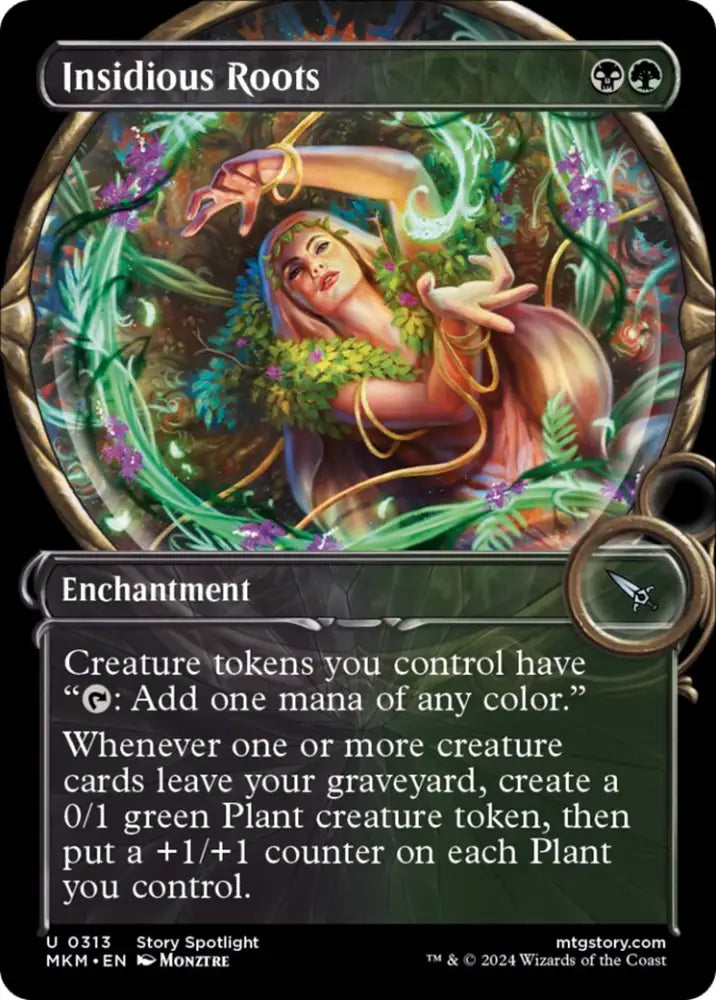 Insidious Roots (Showcase) [Murders at Karlov Manor] - MTG Single