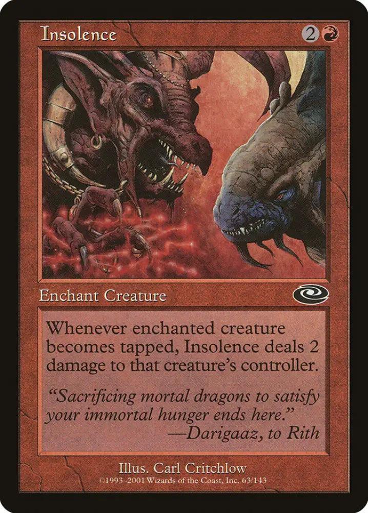 Insolence [Planeshift] - MTG Single