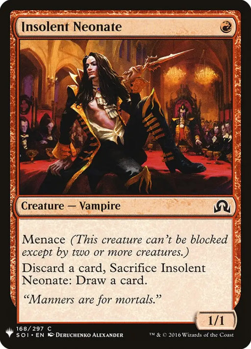 Insolent Neonate [Mystery Booster] - MTG Single