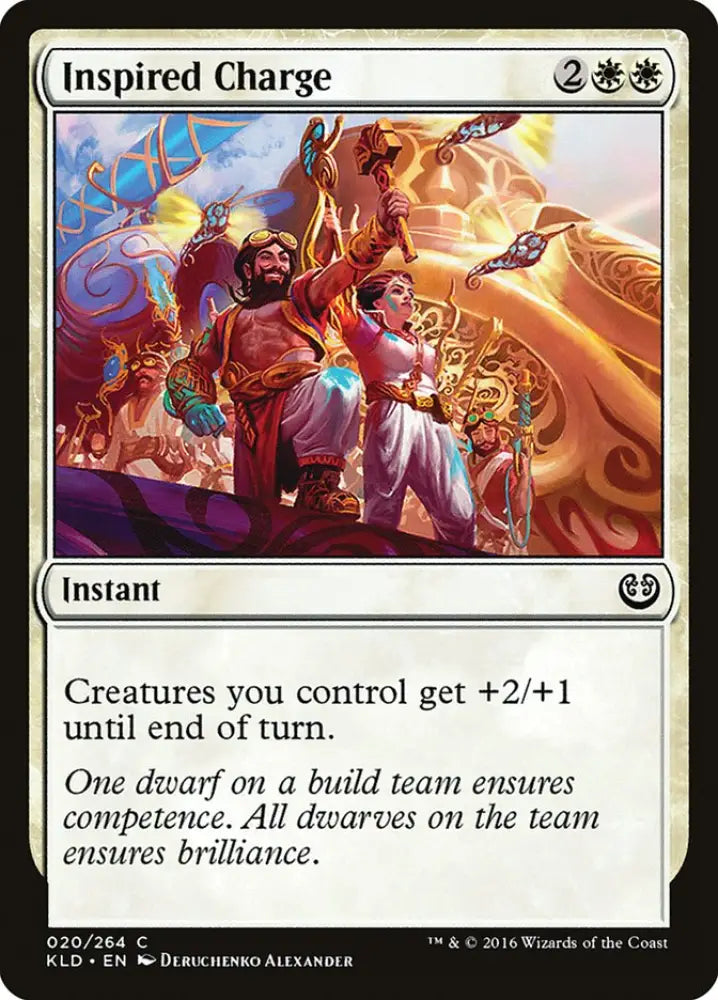 Inspired Charge [Kaladesh] - MTG Single