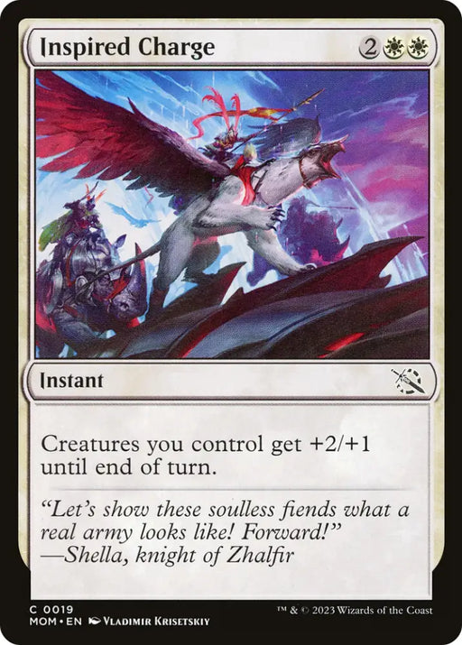 Inspired Charge [March of the Machine] - MTG Single