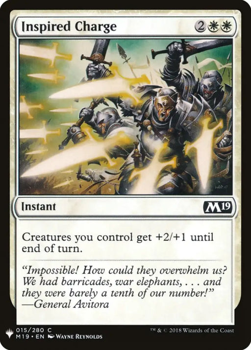 Inspired Charge [Mystery Booster] - MTG Single