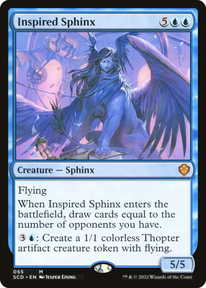 Inspired Sphinx [Starter Commander Decks] - MTG Single