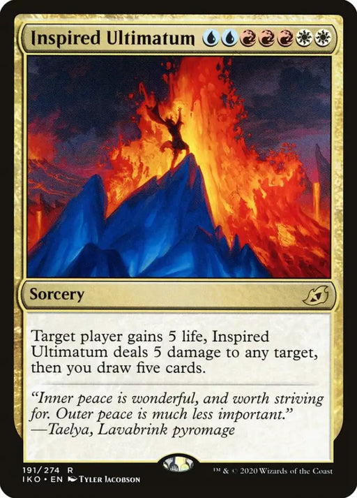 Inspired Ultimatum [Ikoria: Lair of Behemoths] - MTG Single