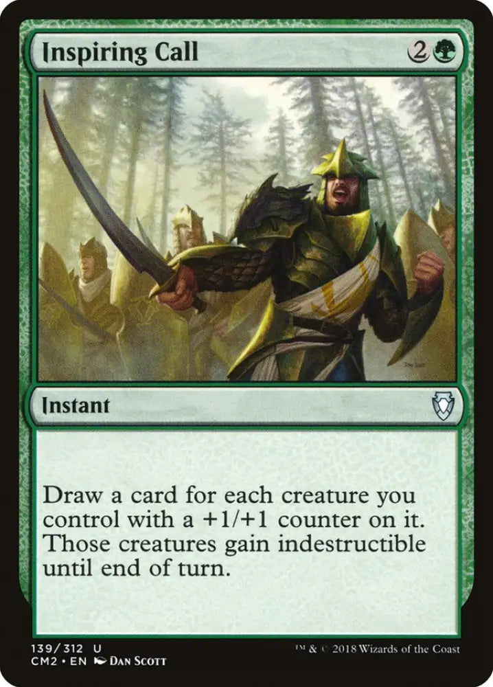 Inspiring Call [Commander Anthology Volume II] - MTG Single