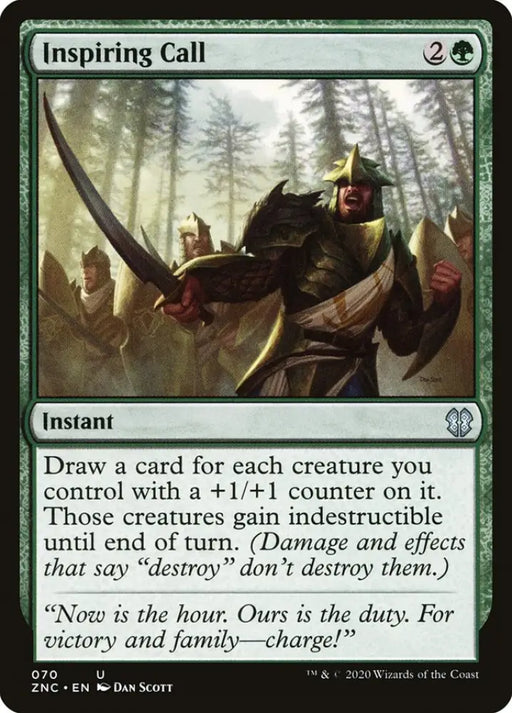 Inspiring Call [Zendikar Rising Commander] - MTG Single
