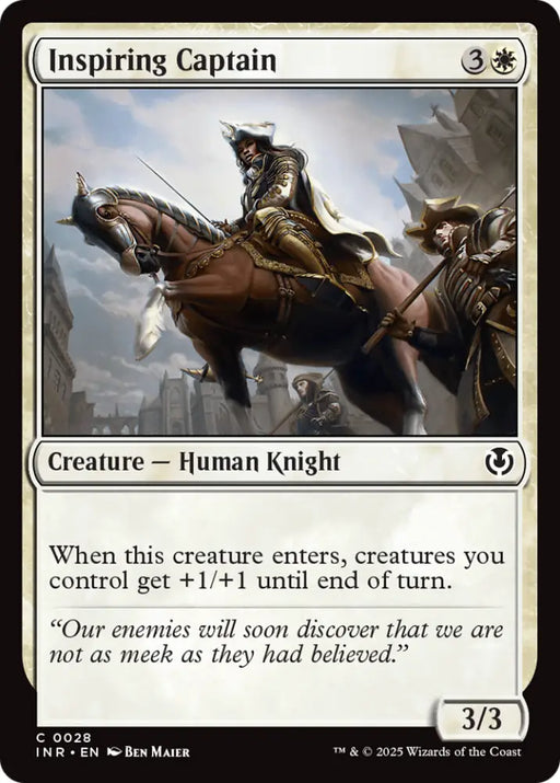 Inspiring Captain [Innistrad Remastered] - MTG Single