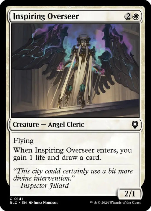 Inspiring Overseer [Bloomburrow Commander] - MTG Single