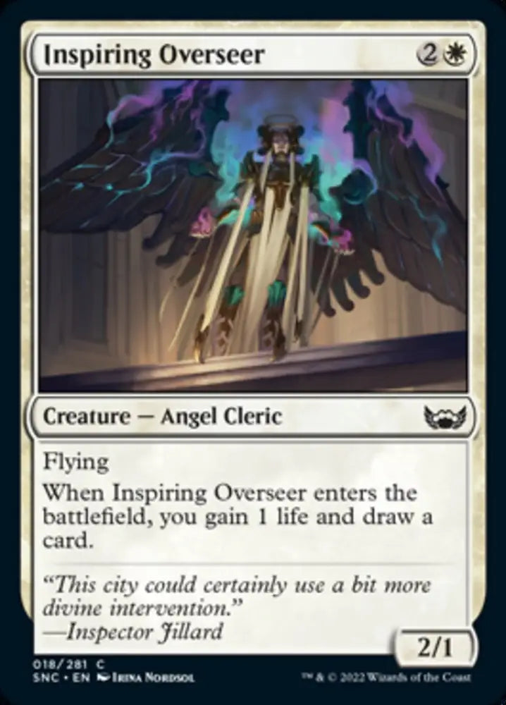 Inspiring Overseer [Streets of New Capenna] - MTG Single