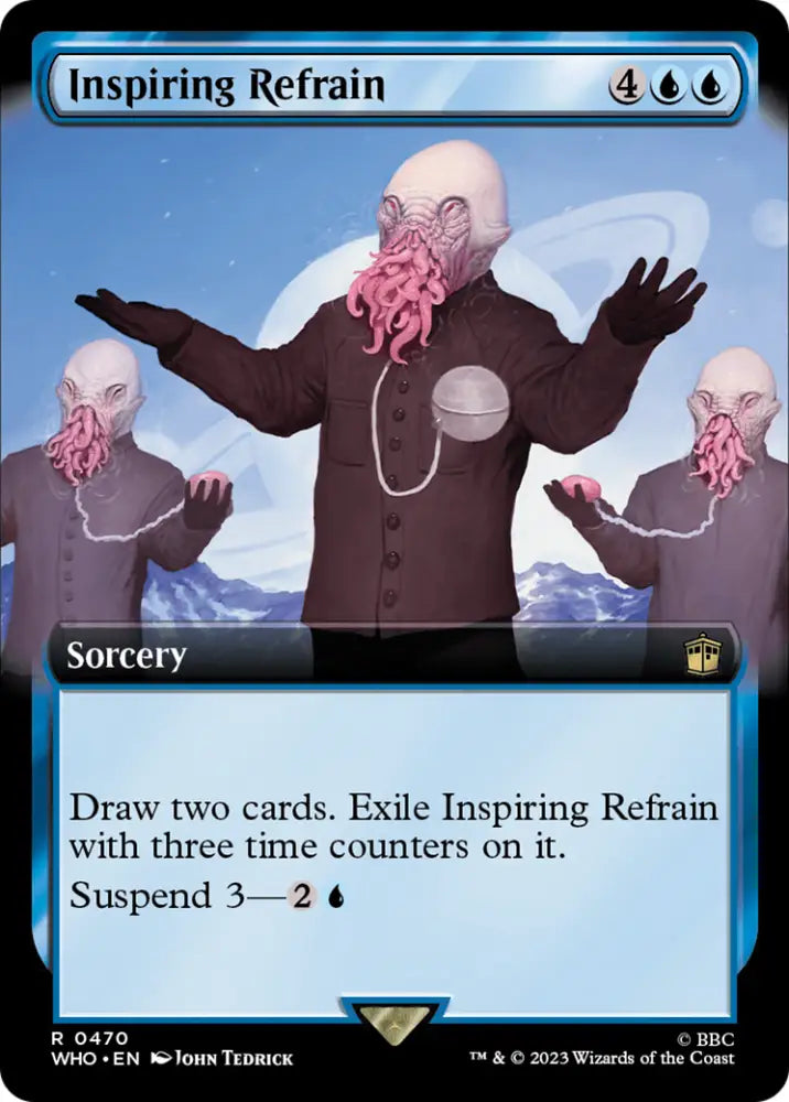 Inspiring Refrain (Extended Art) [Doctor Who] - MTG Single