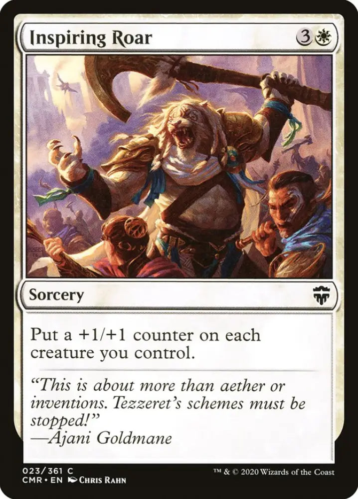 Inspiring Roar [Commander Legends] - MTG Single