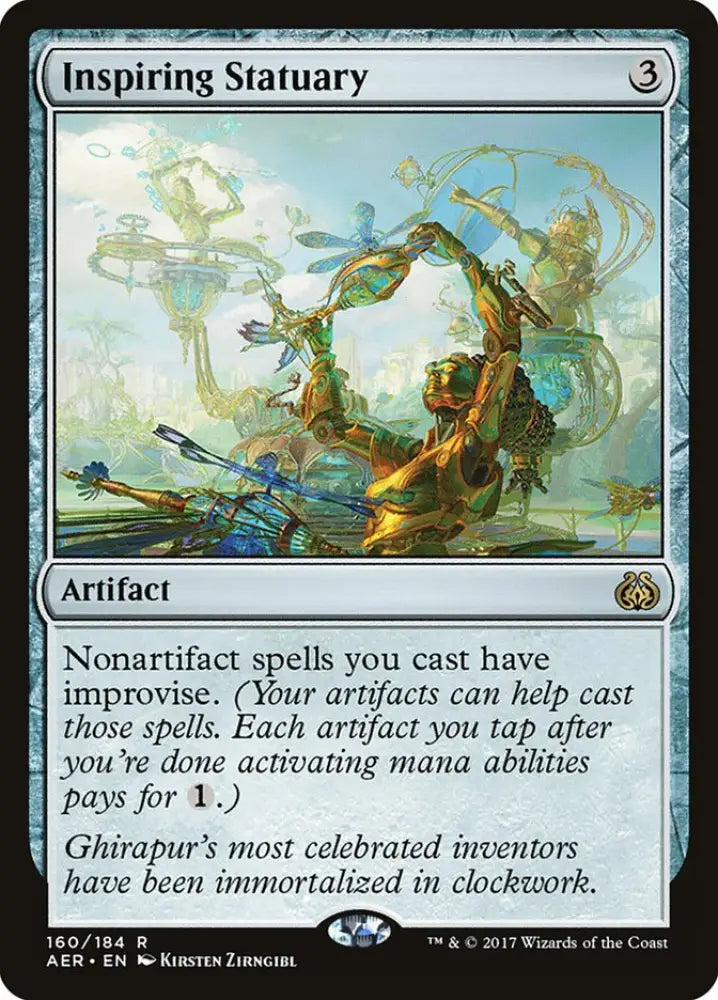 Inspiring Statuary [Aether Revolt] - MTG Single