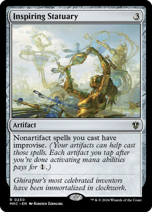 Inspiring Statuary [Murders at Karlov Manor Commander] - MTG Single