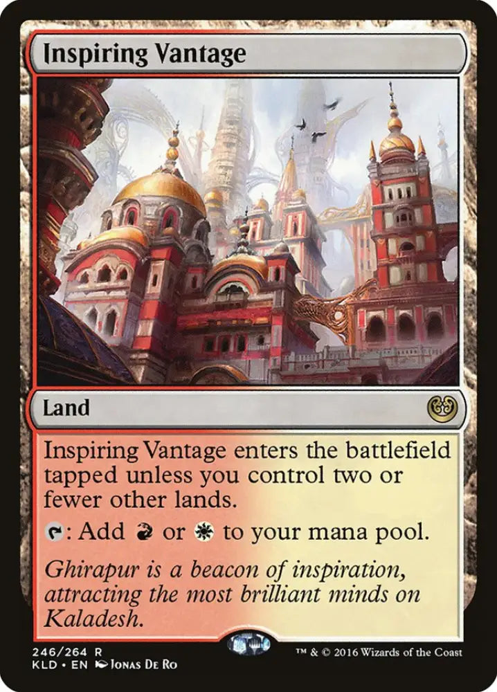 Inspiring Vantage [Kaladesh] - MTG Single