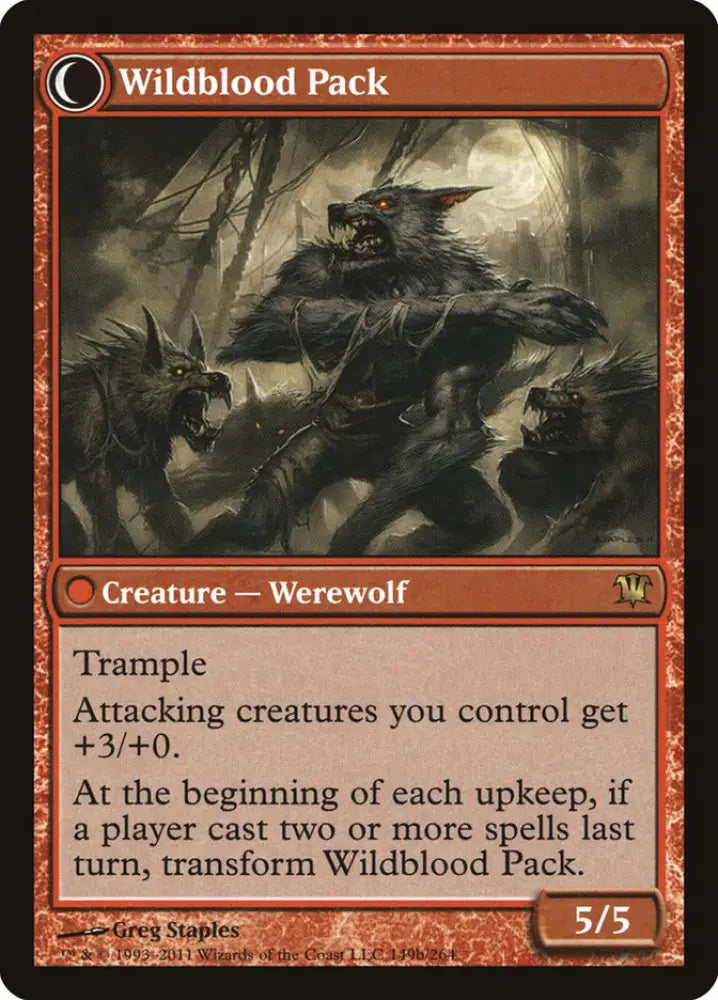 Instigator Gang // Wildblood Pack [Innistrad] - MTG Single