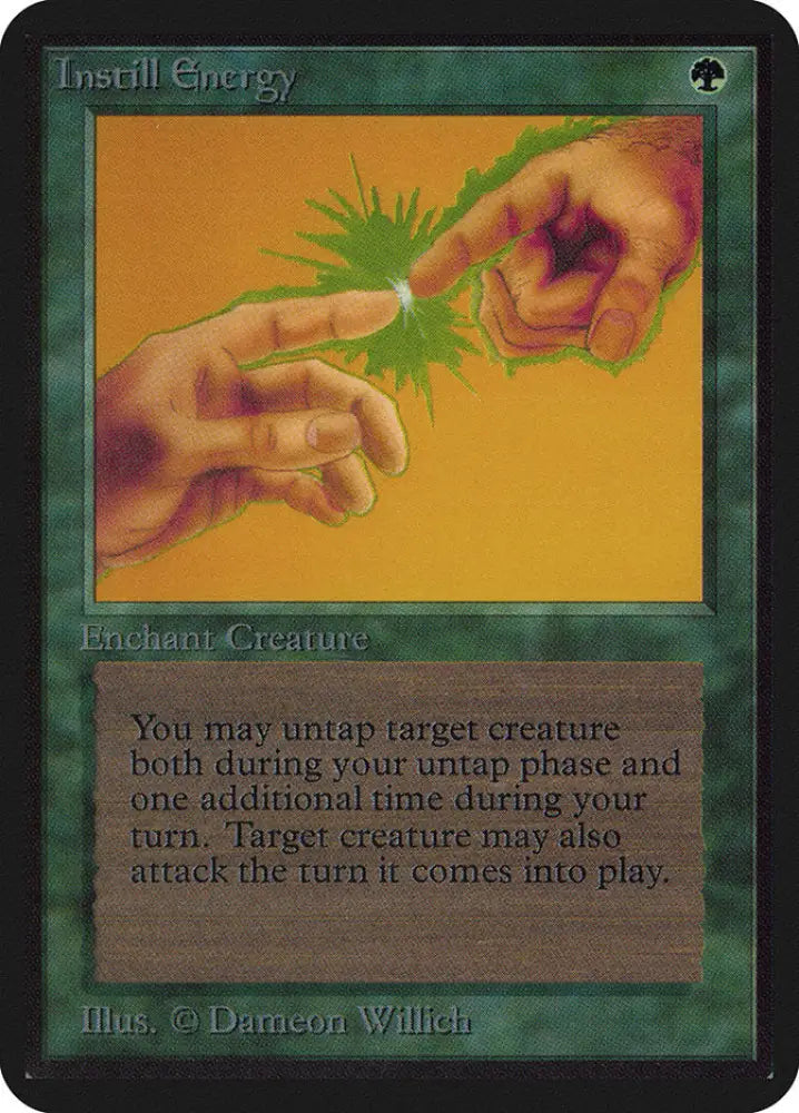 Instill Energy [Alpha Edition] - MTG Single