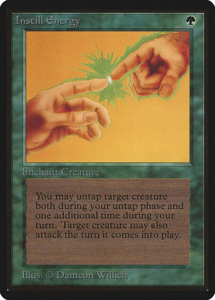 Instill Energy [Beta Edition] - MTG Single