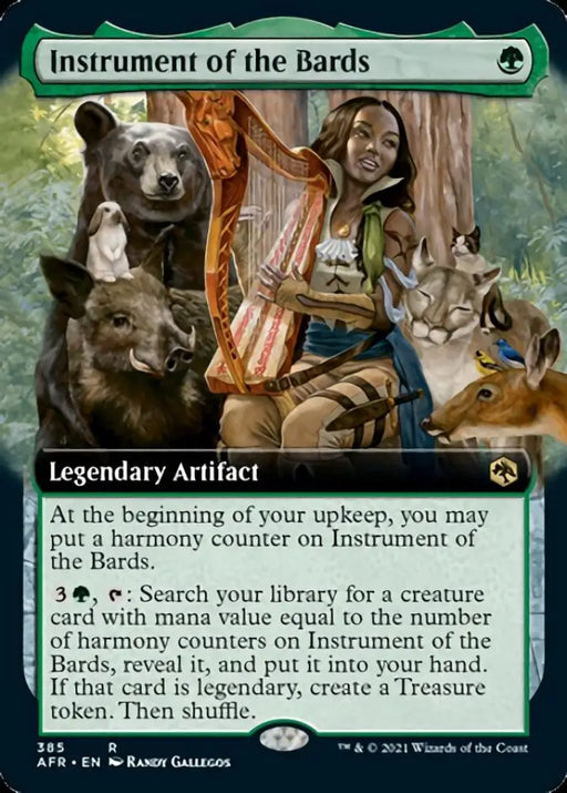 Instrument of the Bards (Extended Art) [Dungeons & Dragons: Adventures in the Forgotten Realms] - MTG Single