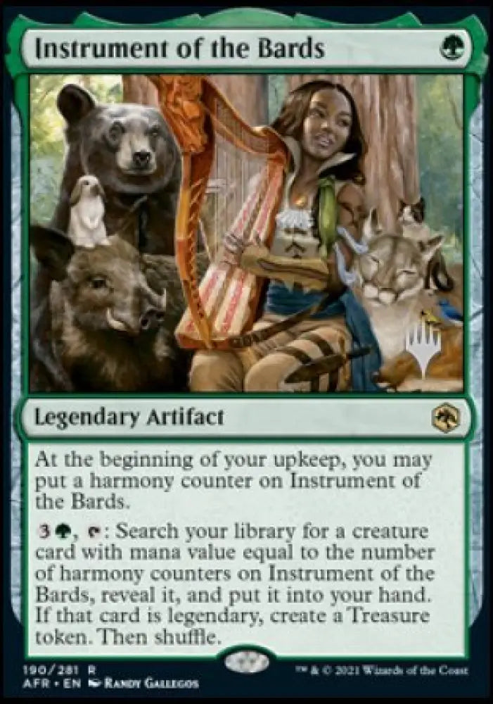 Instrument of the Bards (Promo Pack) [Dungeons & Dragons: Adventures in the Forgotten Realms Promos] - MTG Single