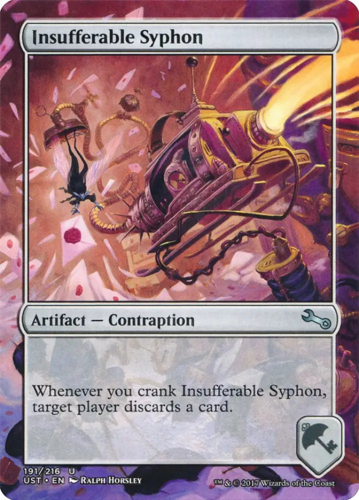 Insufferable Syphon [Unstable] - MTG Single