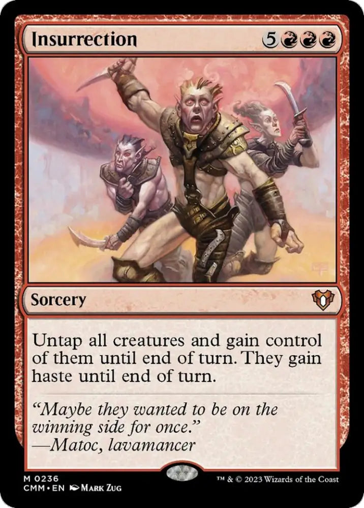 Insurrection [Commander Masters] - MTG Single