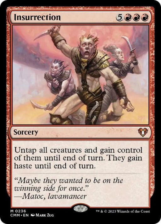 Insurrection [Commander Masters] - MTG Single