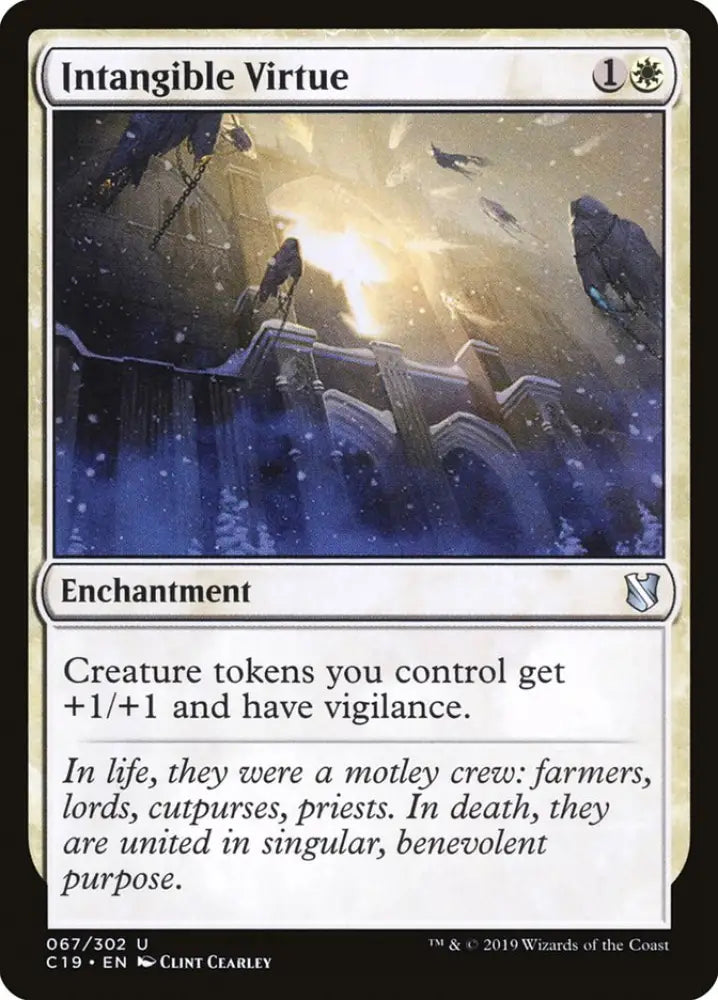 Intangible Virtue [Commander 2019] - MTG Single