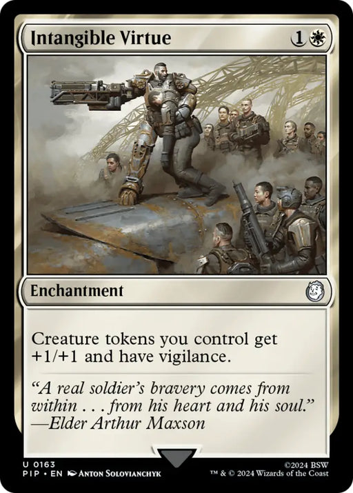 Intangible Virtue [Fallout] - MTG Single