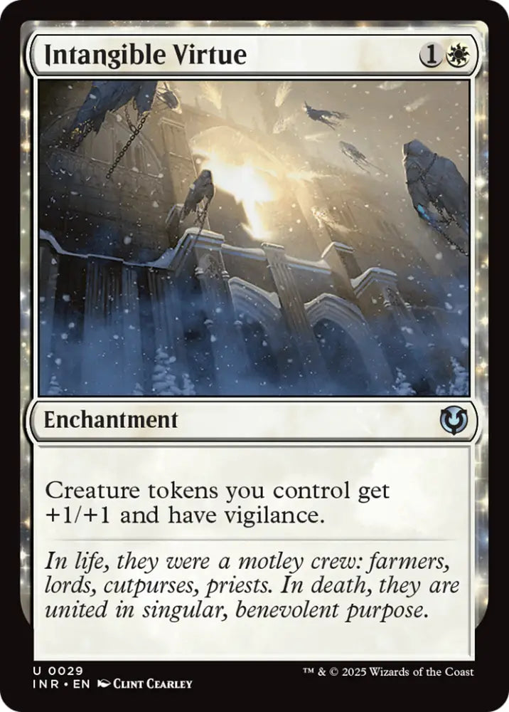 Intangible Virtue [Innistrad Remastered] - MTG Single