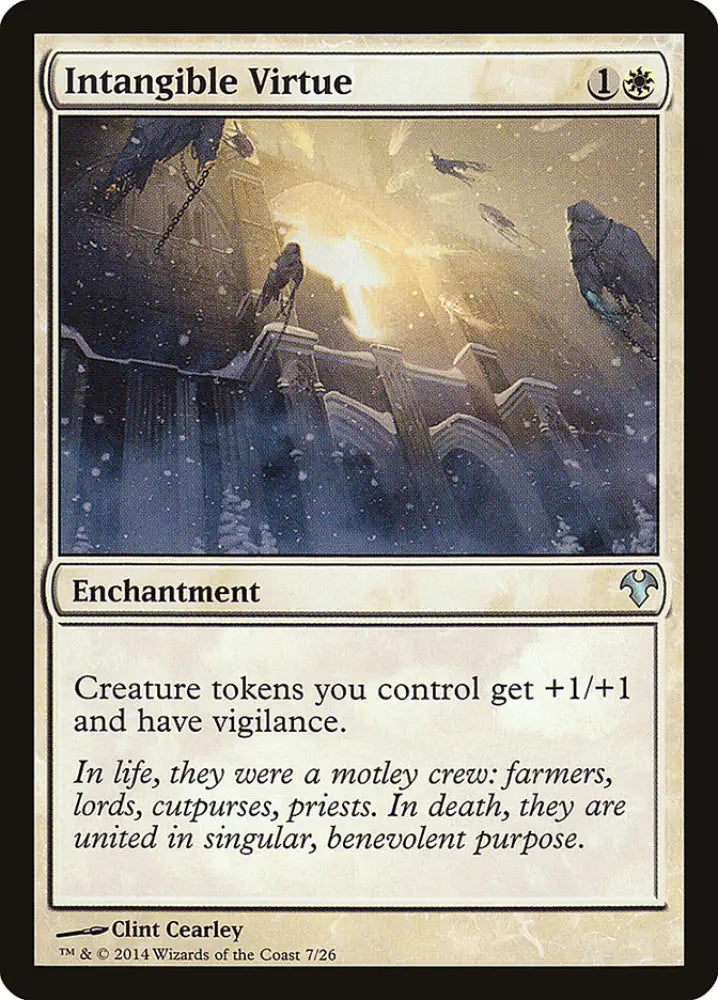 Intangible Virtue [Modern Event Deck 2014] - MTG Single