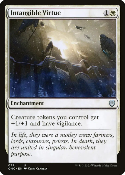 Intangible Virtue [Phyrexia: All Will Be One Commander] - MTG Single
